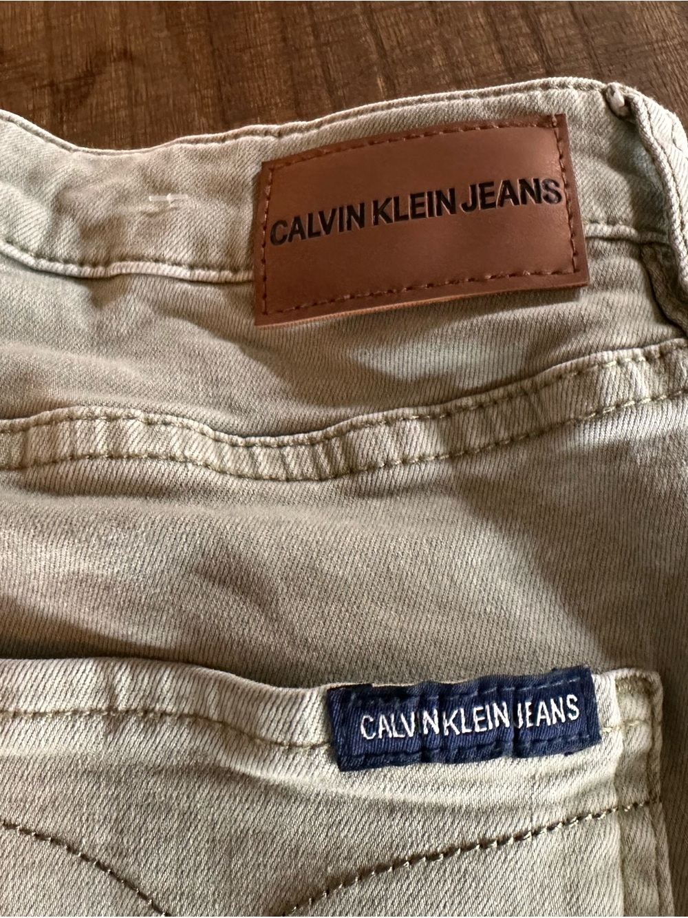 Calvin Klein Jeans Women’s light, green Skinny Jeans with